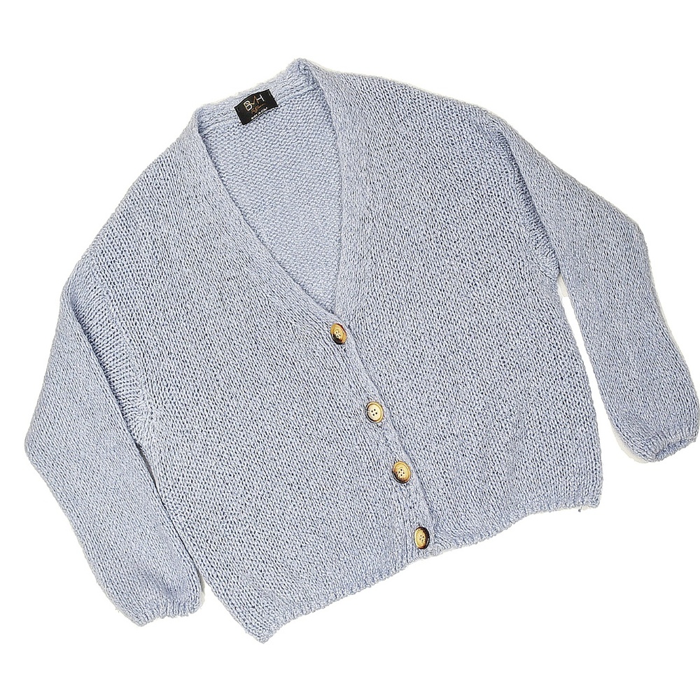 Italian Sweater buttoned cardigan women